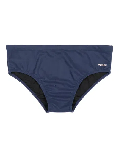 Osklen Drawstring Swim Trunks In Brown