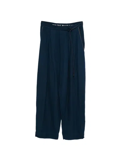 Osklen Drawstring Trousers In Blue