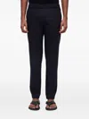 Osklen Elastic-waist Straight-leg Trousers In Blue