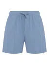 Osklen Elasticated-waist Shorts In Blue