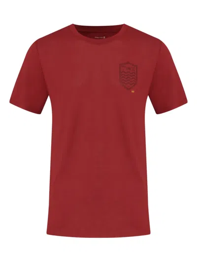 Osklen Emblem-print T-shirt In Red