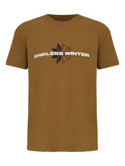 Osklen Endless Winter T-shirt In Brown