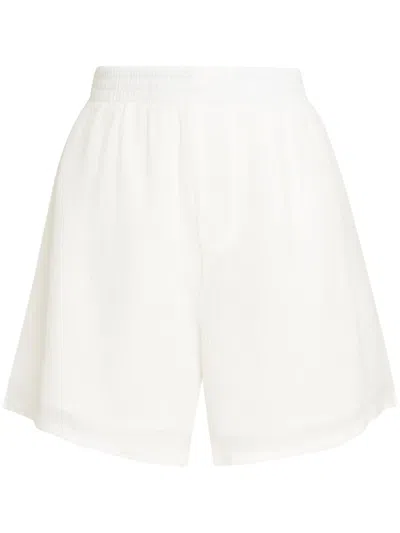 Osklen Fem Rustic Shorts In White