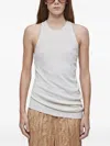 Osklen Fine-ribbed Tank Top In White