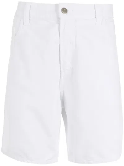 Osklen Five-pocket Bermuda Shorts In White