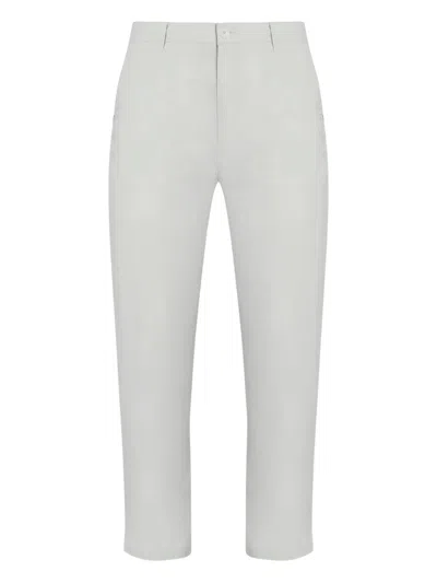 Osklen Flex Tapered Trousers In White