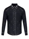 Osklen Floral-print Shirt In Black