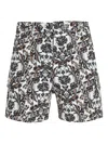 Osklen Floral-print Shorts In Multi