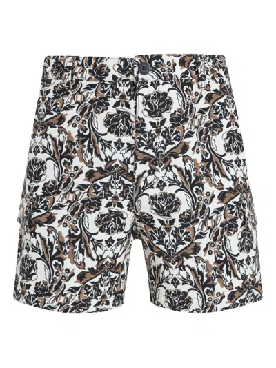 Osklen Floral-print Shorts In Multi