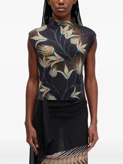 Osklen Floral Sleeveless Blouse In Multi
