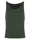 Osklen Fold Tank Top In Green