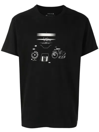Osklen Graphic-print Cotton T-shirt In Black
