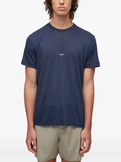 Osklen Graphic-print Cotton T-shirt In Blue