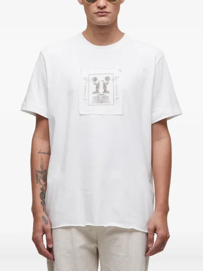 Osklen Graphic-print Cotton T-shirt In White