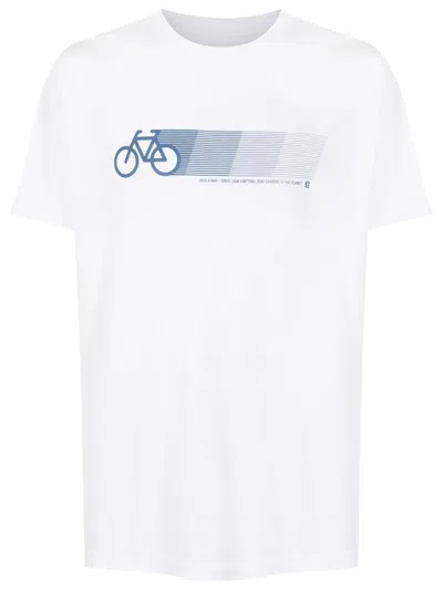 Osklen Graphic-print Cotton T-shirt In White