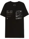 Osklen Graphic Print T-shirt In Black