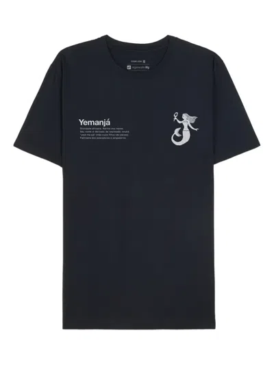 Osklen Graphic-print T-shirt In Blue