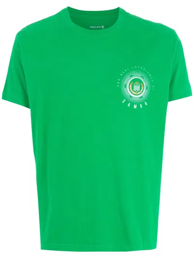 Osklen Graphic Print T-shirt In Green