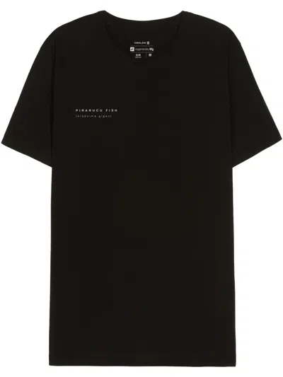 Osklen Graphic Stamp T-shirt In Black