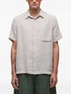 Osklen Grid-pattern Shirt In Neutral