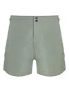 Osklen High-waisted Swim Shorts In Green