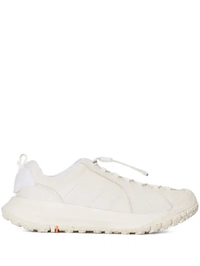 Osklen Hiker Leather Lace-up Sneakers In Multi