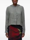 Osklen Hooded Shirt In Gray