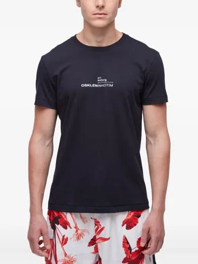 Osklen Inhotim T-shirt In Black