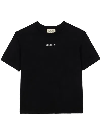 Osklen Inside-out T-shirt In Black