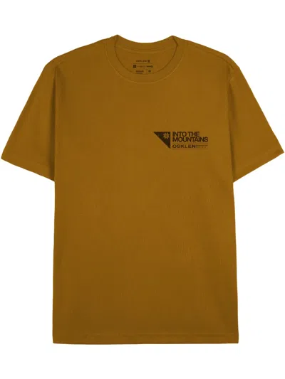 Osklen Into The Mountains T-shirt In Orange