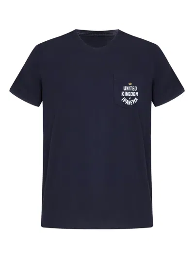 Osklen Ipanema Kingdom T-shirt In Blue