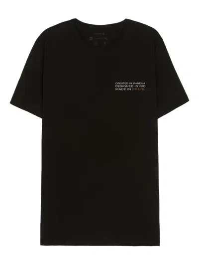 Osklen Ipanema T-shirt In Black