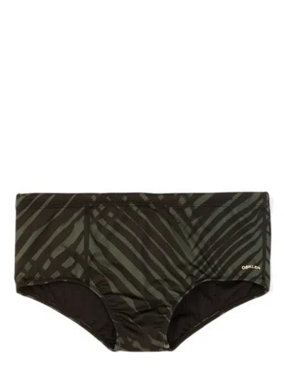 Osklen Jungle Swimming Trunks In Black