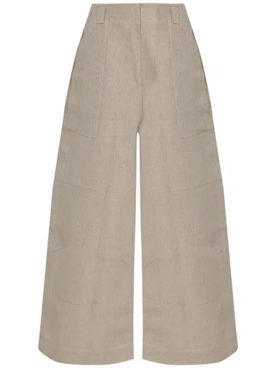Osklen Juta Trousers In Nude
