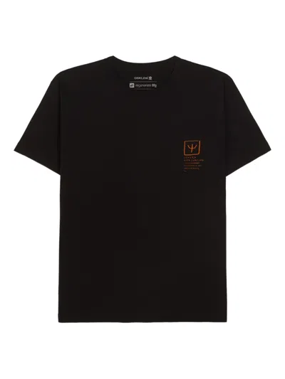 Osklen Kite Logo T-shirt In Black