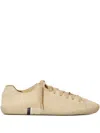 Osklen Lace-up Suede Sneakers In Neutral
