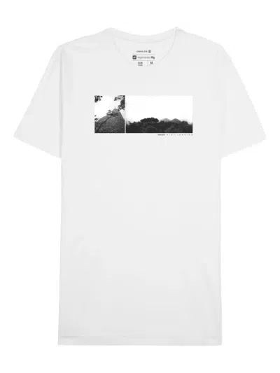 Osklen Landscape Cotton T-shirt In White
