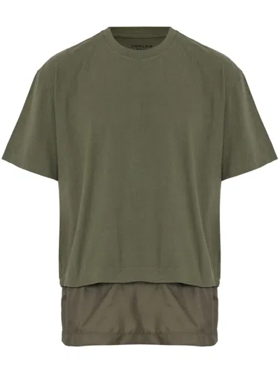 Osklen Layered T-shirt In Green