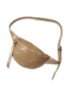Osklen Leather Belt Bag In Neutral