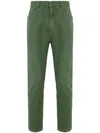 Osklen Leblon Straight-leg Trousers In Green