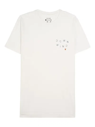 Osklen Lettering-print T-shirt In White