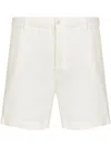 Osklen Linen Bermuda Shorts In White