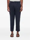 Osklen Linen Chinos In Blue