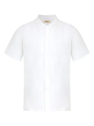 Osklen Linen-cotton Shirt In White