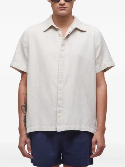 Osklen Linen Shirt In Neutral