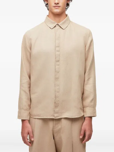 Osklen Linen Shirt In Neutral