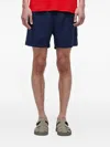 Osklen Linen Shorts In Blue