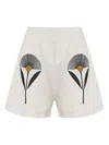 Osklen Linen Shorts In Neutral