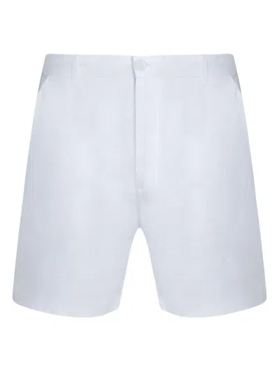 Osklen Linen Shorts In White