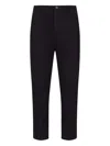 Osklen Linen Tailored Trousers In Black